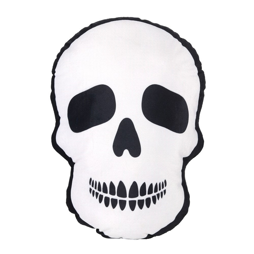 Skull Skeleton Pillow Cushion